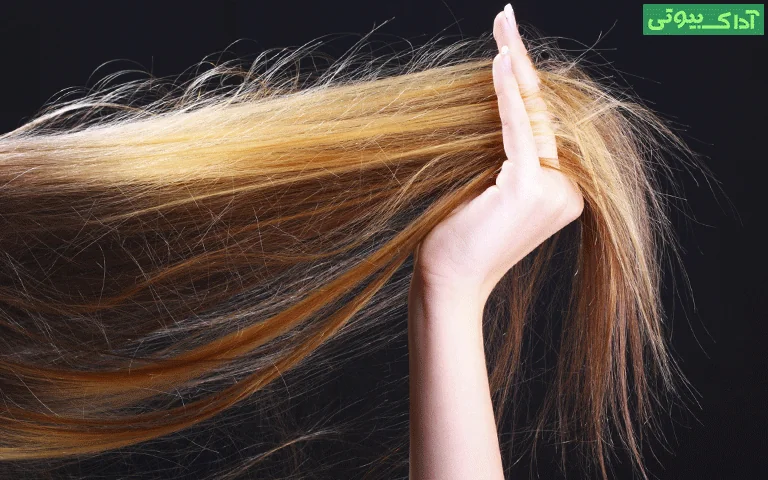 طرز استفاده از شامپو گیاهی برای موهای خشک